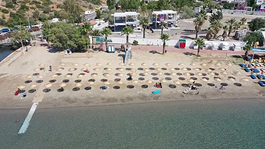 Bodrum Belediyesi halk plajları sezona hazır