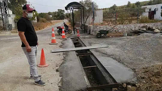 Bodrum Belediyesi su taşkınlarına karşı önlemlerini alıyor