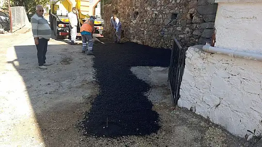 Bodrum Belediyesi Yarımada genelinde yol çalışmalarına hız verdi