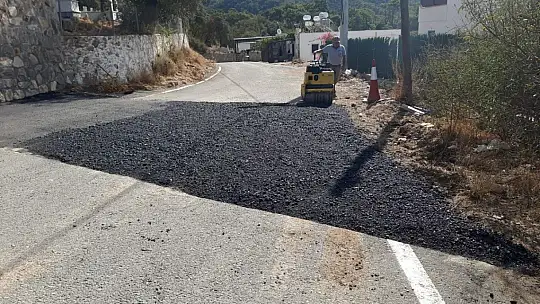 Bodrum Belediyesi Yarımada genelinde yol çalışmalarına hız verdi