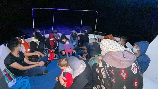 Bodrum'da 26 düzensiz göçmen kurtarıldı