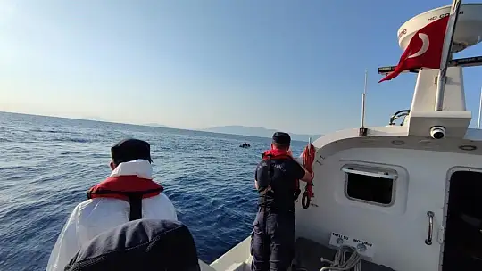 Bodrum'da 6 düzensiz göçmen kurtarıldı