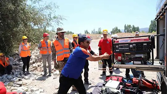 Bodrum'da afetlere karşı hazırlık