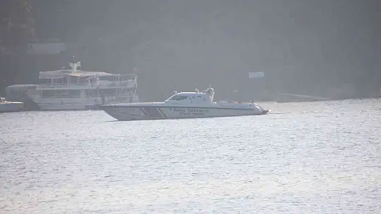 Bodrum'da alargadaki tekne battı