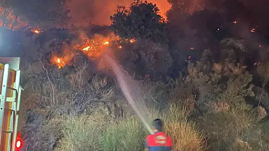 BODRUM'DA ALEVLİ GECE