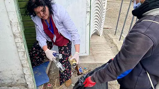 Bodrum'da bahar temizliği