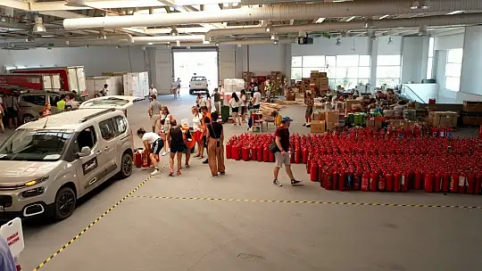 Bodrum'da bugünden itibaren yardım kabul edilmeyecek