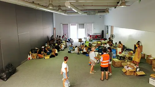 Bodrum'da bugünden itibaren yardım kabul edilmeyecek