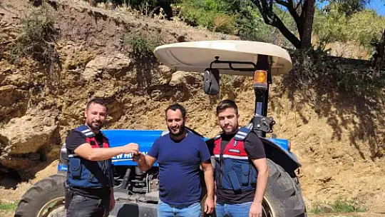 BODRUM'DA ÇALINAN TRAKTÖR DENİZLİ'DE BULUNDU
