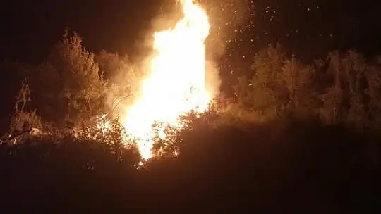 Bodrum'da çıkan yangın hızlı müdahaleyle söndürüldü