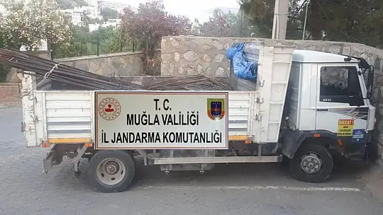 Bodrum'da demir hırsızları yakalandı