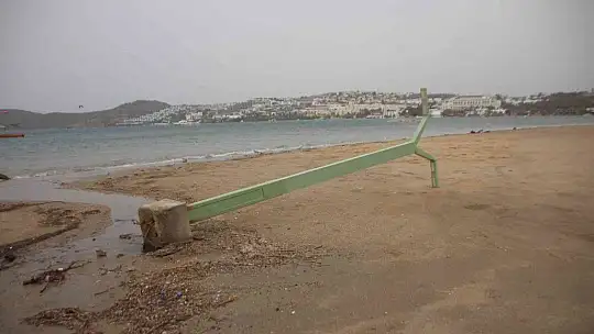 Bodrum'da fırtına kabusu