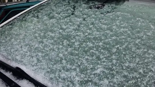 Bodrum'da fırtına ve dolu kabusu