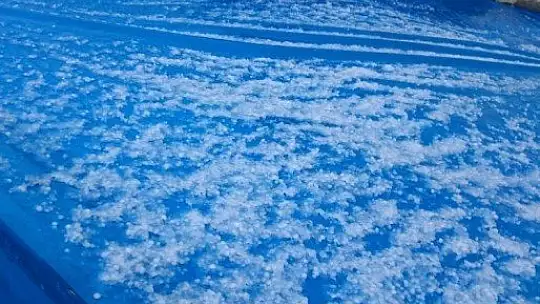 Bodrum'da fırtına ve dolu kabusu