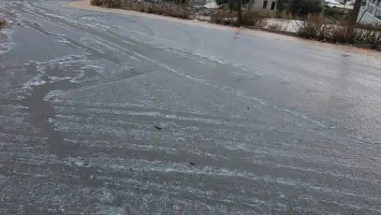 Bodrum'da fırtına ve dolu kabusu