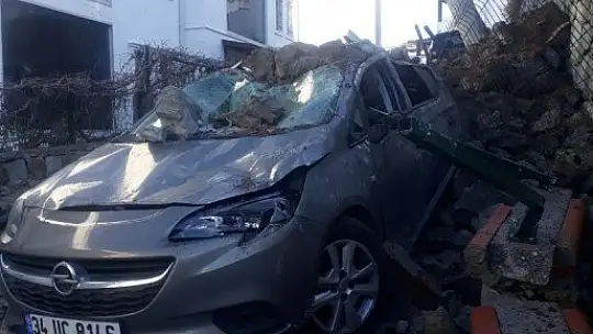 Bodrum'da fırtına ve dolu kabusu