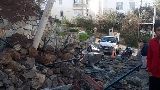 Bodrum'da fırtına ve dolu kabusu