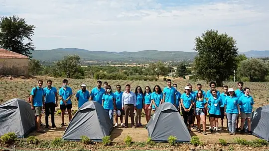 Bodrum'da Gençlik Tarım Kampı başladı