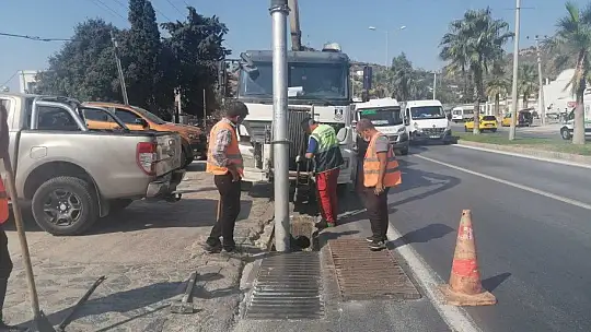 Bodrum'da gönüllüler ve belediye ekipleri temizlik çalışmalarına devam ediyor