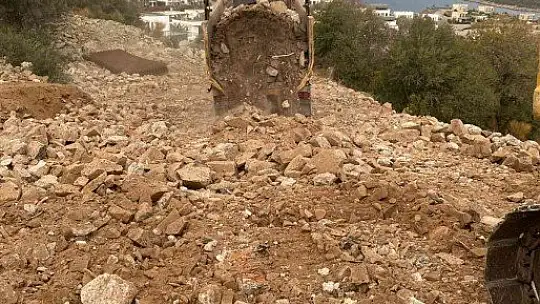 Bodrum'da hafriyat terörü