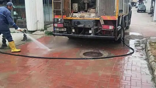 Bodrum'da hummalı bayram temizliği