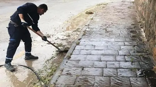 Bodrum'da hummalı bayram temizliği