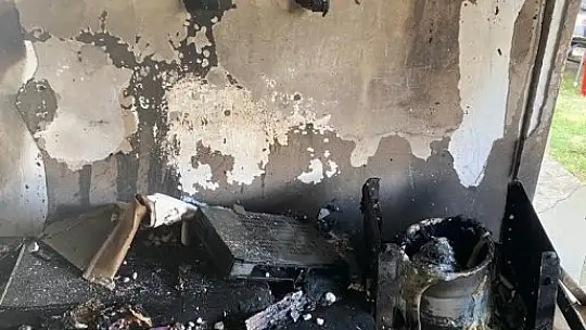 Bodrum'da ikamet yangını panikletti