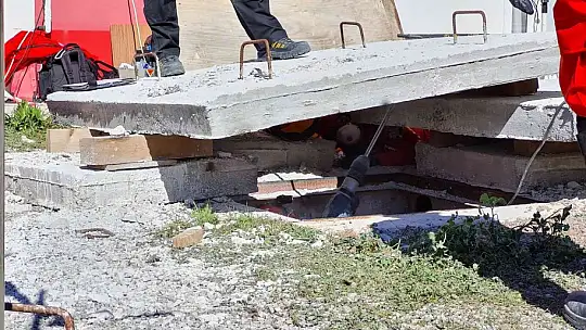 Bodrum'da ileri seviye enkazda arama ve kurtarma eğitimi