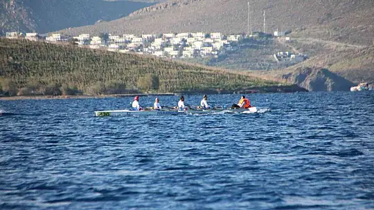 Bodrum'da ilk kez kürek yarışları yapılıyor