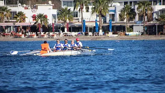 Bodrum'da ilk kez kürek yarışları yapılıyor