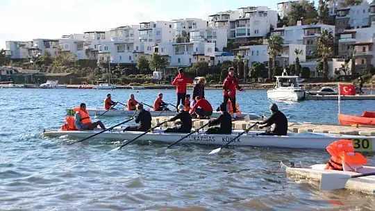 Bodrum'da ilk kez kürek yarışları yapılıyor