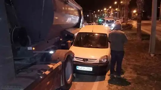 Bodrum'da kamyon kazası