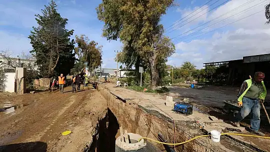 Bodrum'da kanalizasyonunun yüzde 51'i tamamlandı