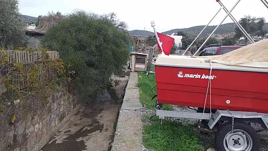 Bodrum'da kayık motoru hırsızlığı