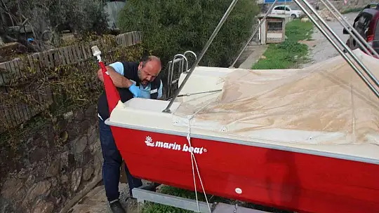Bodrum'da kayık motoru hırsızlığı
