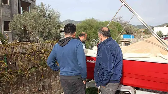 Bodrum'da kayık motoru hırsızlığı