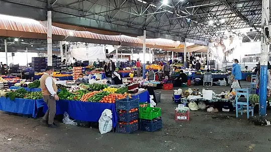 Bodrum'da korona virüs pazarları boş bıraktı