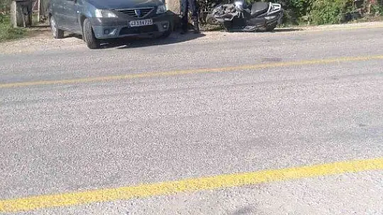 Bodrum'da motosikletle otomobil çarpıştı: 1 ölü