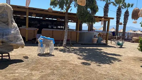 Bodrum'da sahil işgalden kurtarıldı