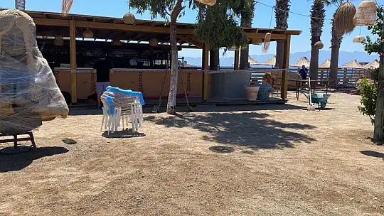 Bodrum'da sahil işgalden kurtarıldı