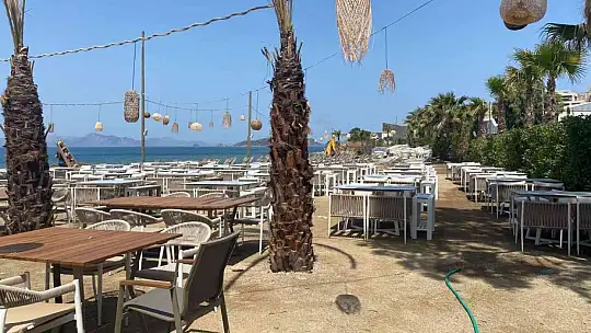 Bodrum'da sahil işgalden kurtarıldı