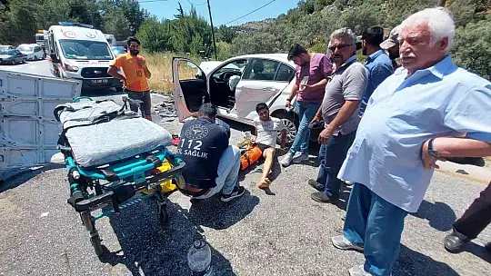 Bodrum'da trafik kazası: 1 ölü, 3 yaralı