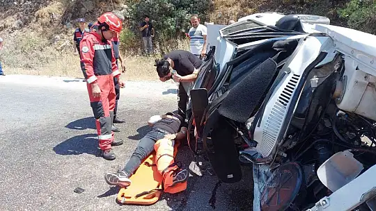 Bodrum'da trafik kazası: 1 ölü, 3 yaralı