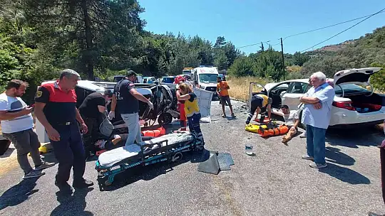Bodrum'da trafik kazası: 1 ölü, 3 yaralı