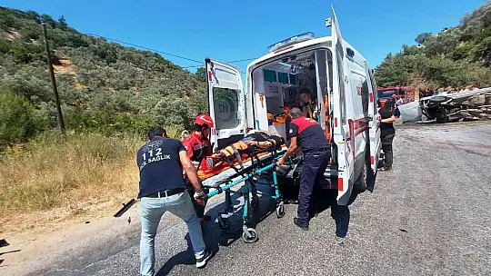 Bodrum'da trafik kazası: 1 ölü, 3 yaralı