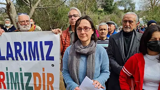 Bodrum'da yanan alanlara hafriyat dökülmesine ses yükselttiler