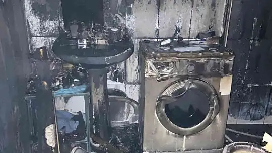 Bodrum'da yanan ev kullanılamaz hale geldi