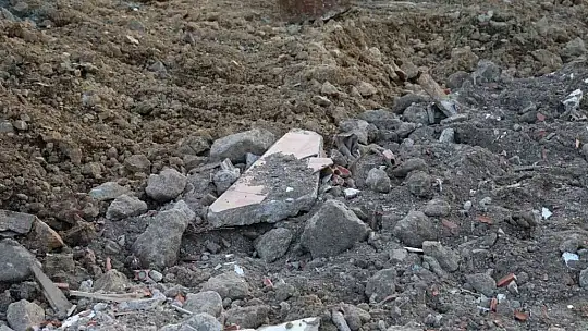 Bodrum'da yanan ormanlık alan kaçak hafriyatla doldu