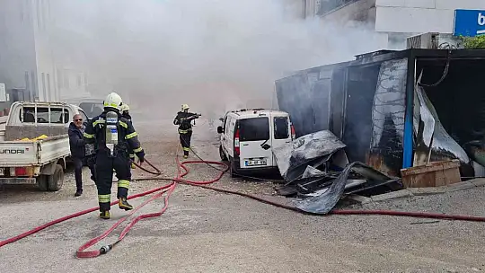 Bodrum'da yangın paniği