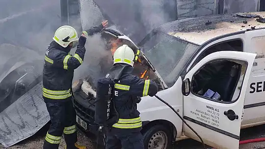 Bodrum'da yangın paniği